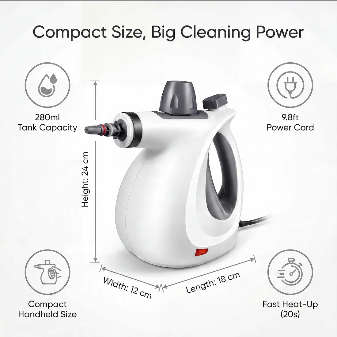 Zenvora™ Steam Cleaner Pro — Deep Clean Without Chemicals