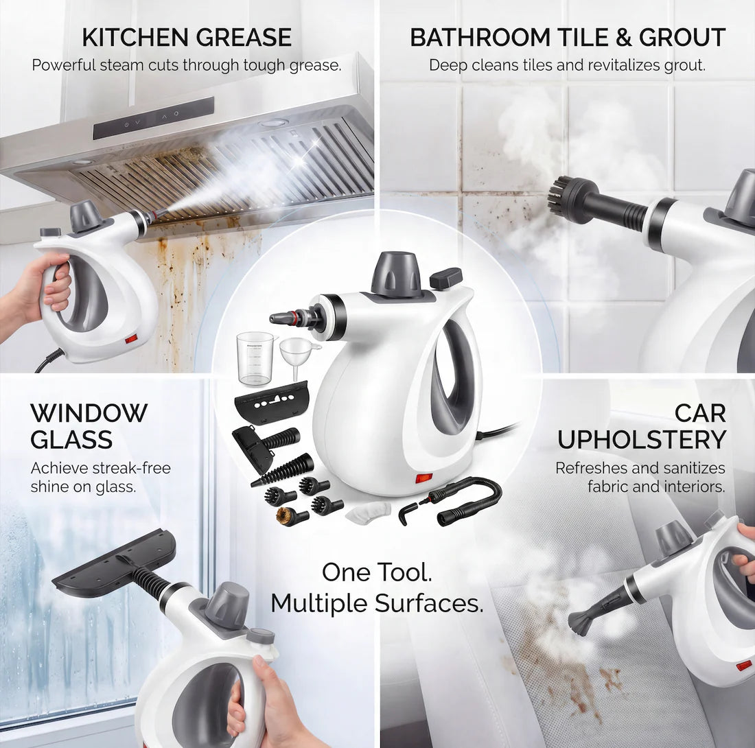 Zenvora™ Steam Cleaner Pro — Deep Clean Without Chemicals