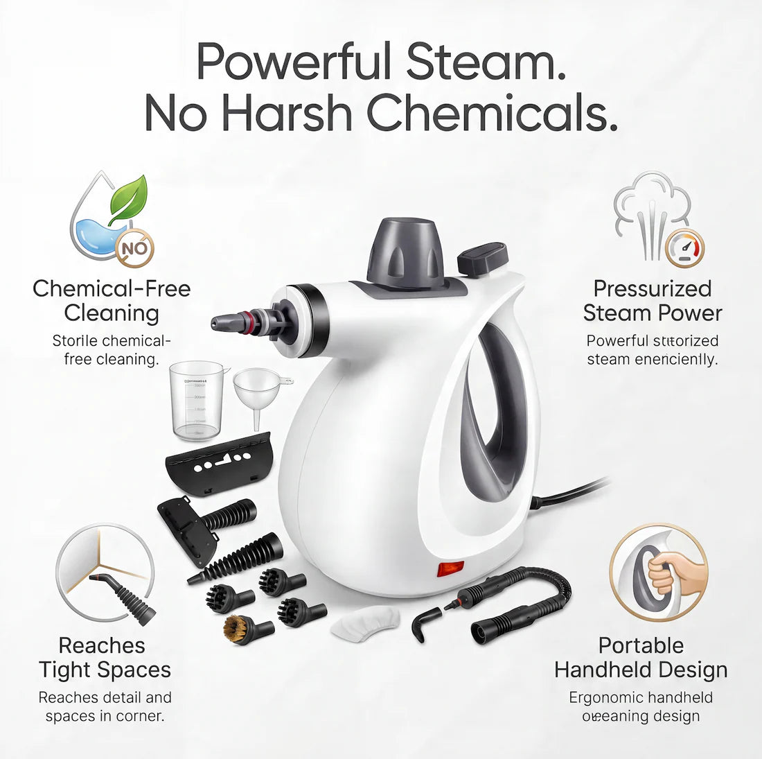 Zenvora™ Steam Cleaner Pro — Deep Clean Without Chemicals